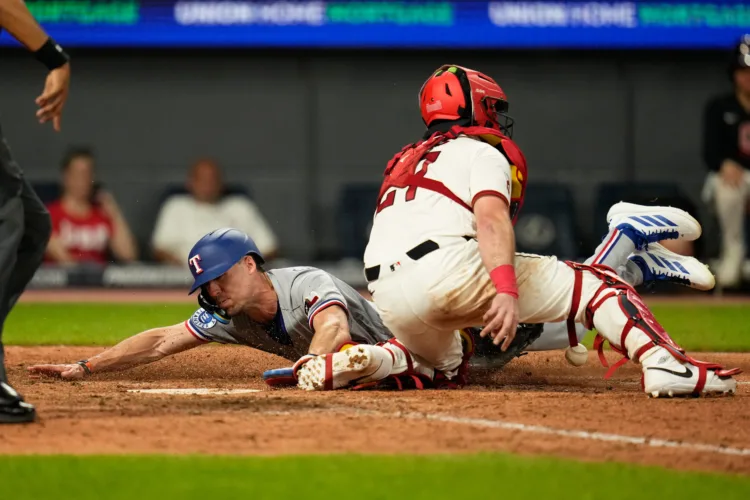 Cameron Cauley Makes Splash In Big League Debut As Rangers Top Guardians 6-3 For 5th Straight Win